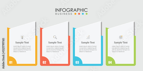 modern text box template, banner Infographics