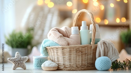 Professional Gift Basket for New Moms After Childbirth with Baby