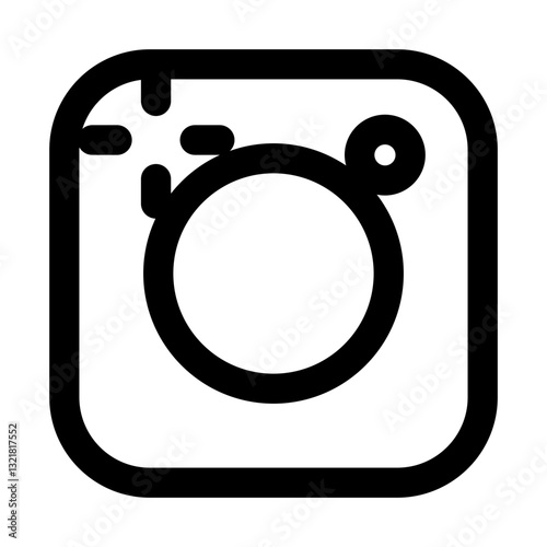 Camera lens icon