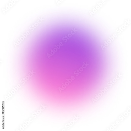 Blurred purple circle gradient element