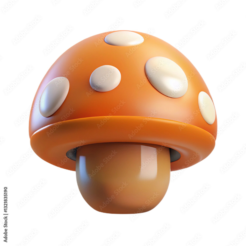 Fototapeta premium MushroomBoost isolated on white background 