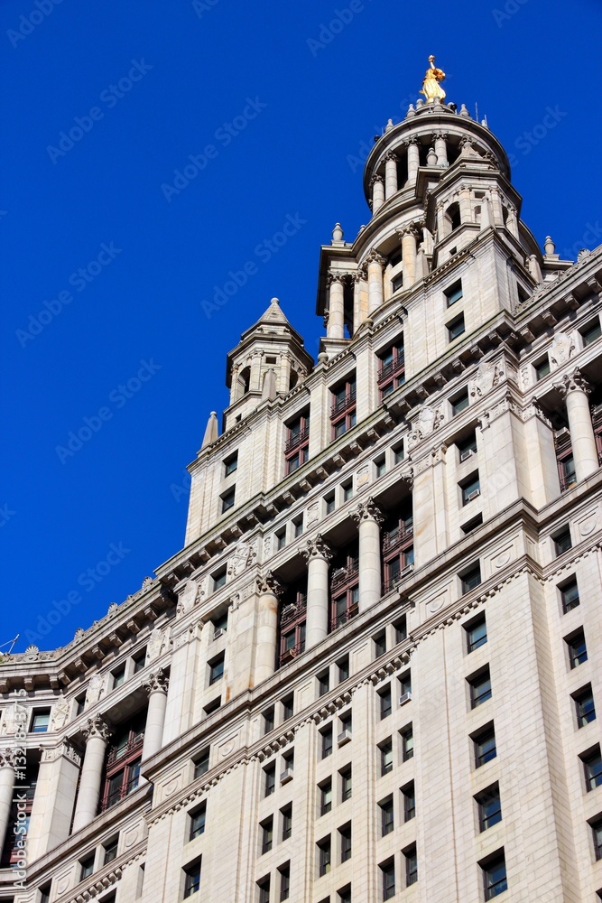 Fototapeta premium Manhattan Municipal Building - Foley Square
