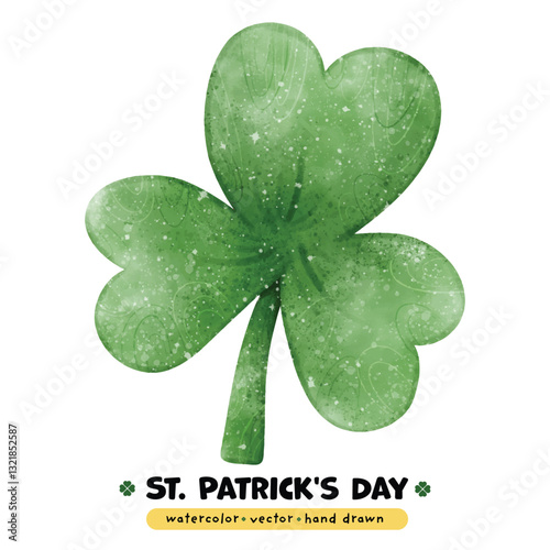 Festive St. Patrick's Day Watercolor Leprechauns, Rainbows, Lucky, Pot of gold , Happy St. Patrick's Day
