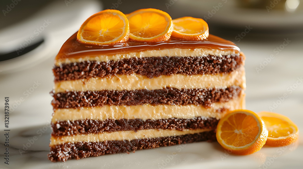 Chocolate Orange Layer Cake