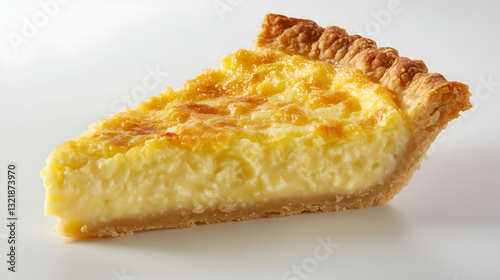 Obraz na płótnie Classic Custard Pie Slice w salonie