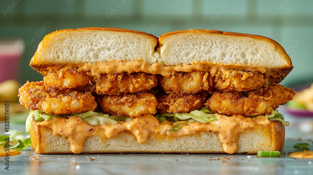 Fried Shrimp Po’ Boy
