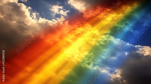 abstract background with clouds