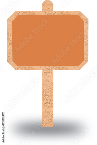 Empty billboard outdoor advertising signboard Vector Art 04