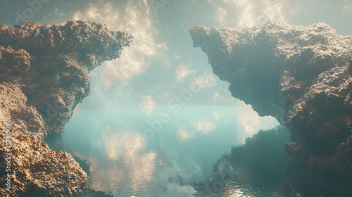 aerial view of mountains