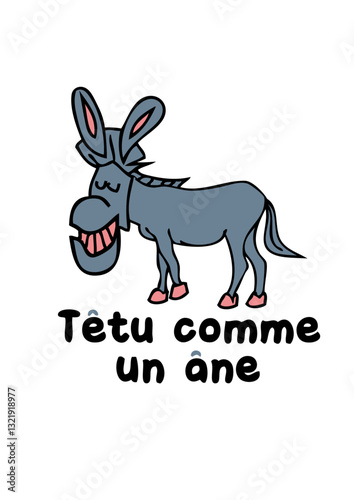 têtu comme un ane