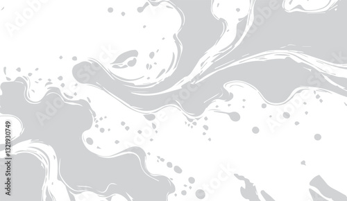 Elegant abstract design featuring flowing, organic shapes and subtle gradients creating a sophisticated and versatile backdrop for various creative projects
