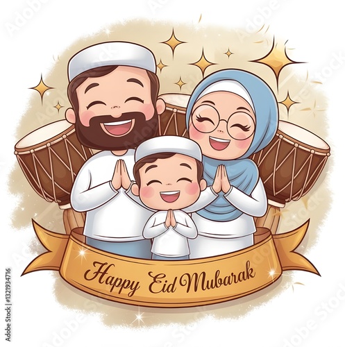 id Mubarak Icon Trendy Vector. Eid Mubarak Logo  and Background Trendy Design Vector.