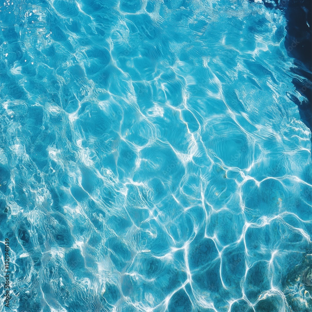Tranquil rippled water surface with reflective sunlight pattern Tranquil rippled water surface with reflective sunlight pattern