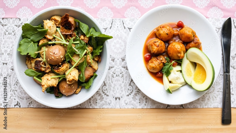 Healthy and Delicious Meal Prep Two Flavorful Dishes Ready to Eat Healthy and Delicious Meal Prep Two Flavorful Dishes Ready to Eat