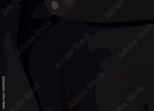 Wallpaper Mural Black Dark Abstract Background with a Futuristic Touch. Deep and Dark Abstract Wallpaper with Smooth Textures and Shadows. Minimalist Black Abstract Dark Background with Subtle Gradient and Depth  Torontodigital.ca