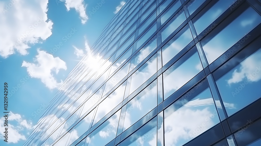 modern office building with sky modern office building with sky