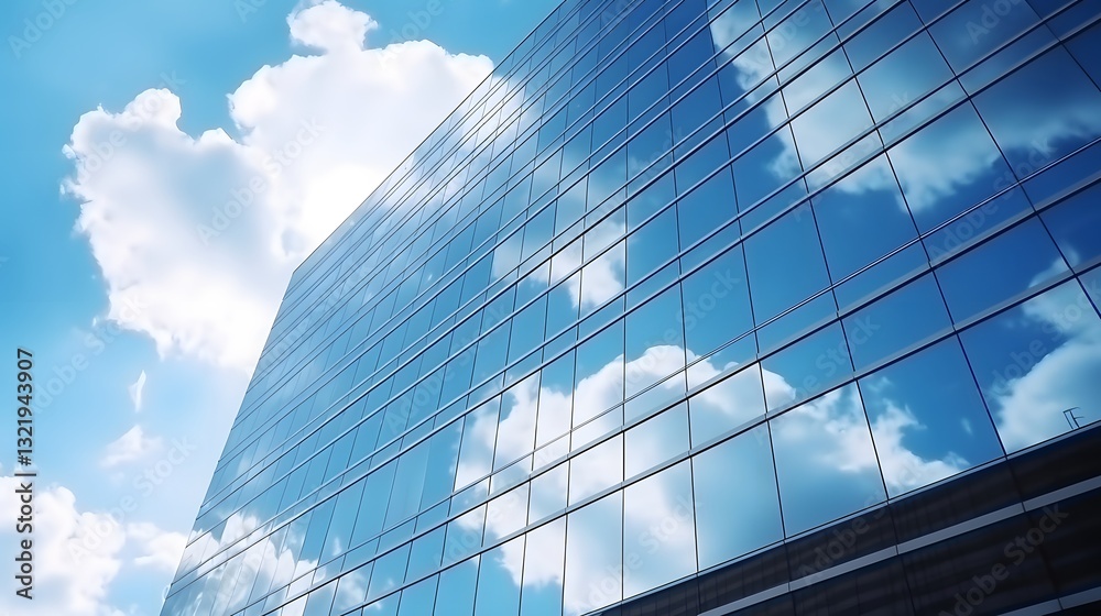 modern office building with sky modern office building with sky