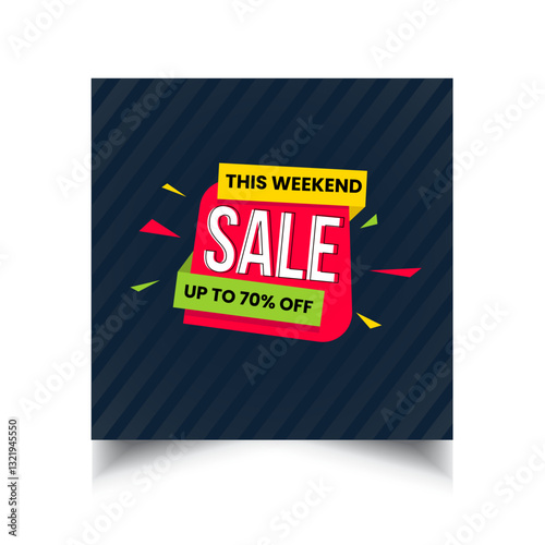 sale promo banner discount template