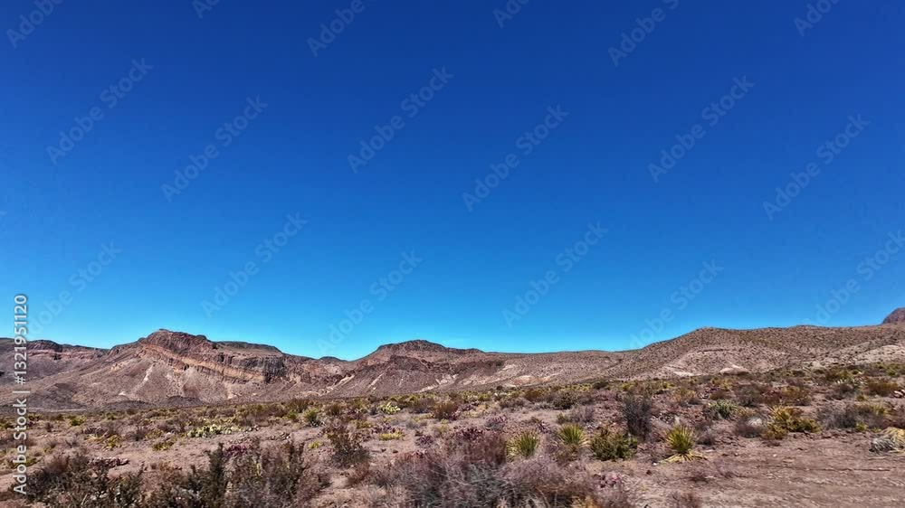 A scenic drive through Big Bend National Park in the Chihuahuan desert of west Texas. A scenic drive through Big Bend National Park in the Chihuahuan desert of west Texas.