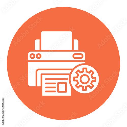 Engineering Printer Icon