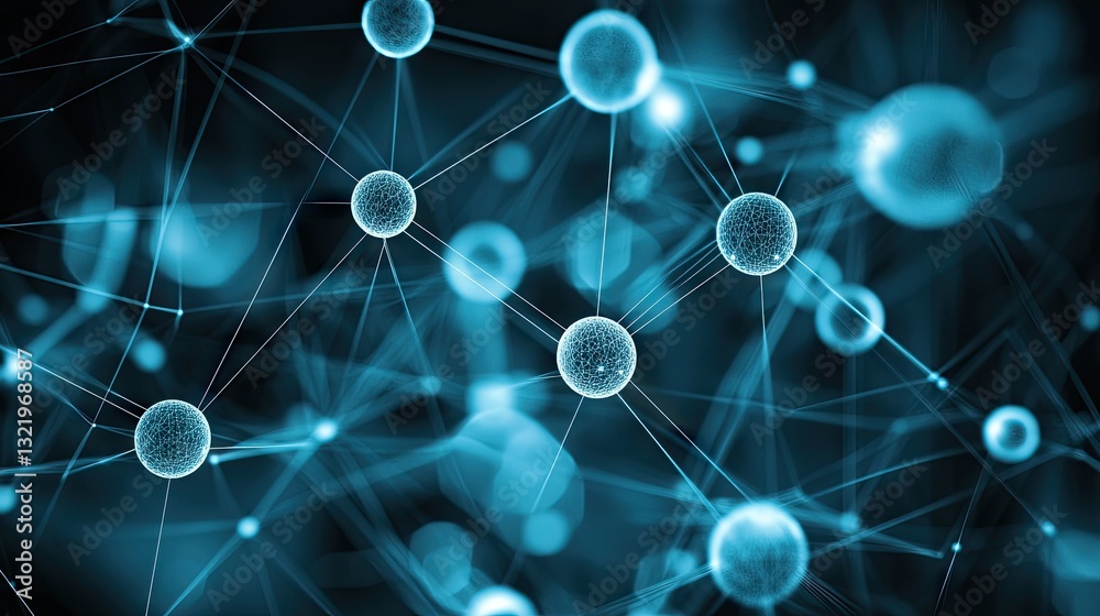 Global network connection; abstract background; science concept; data visualization; website banner Global network connection; abstract background; science concept; data visualization; website banner