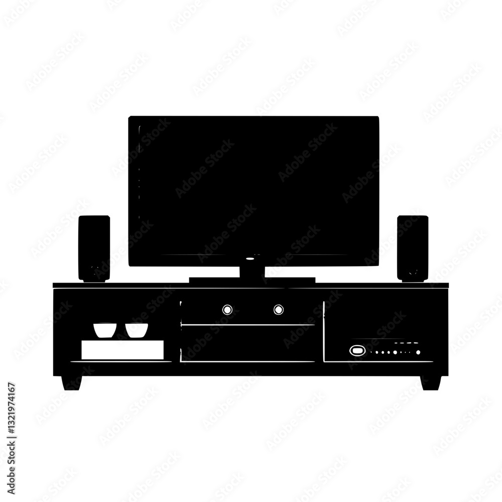 Coastal TV stand, furniture vector, furniture design Coastal TV stand, furniture vector, furniture design