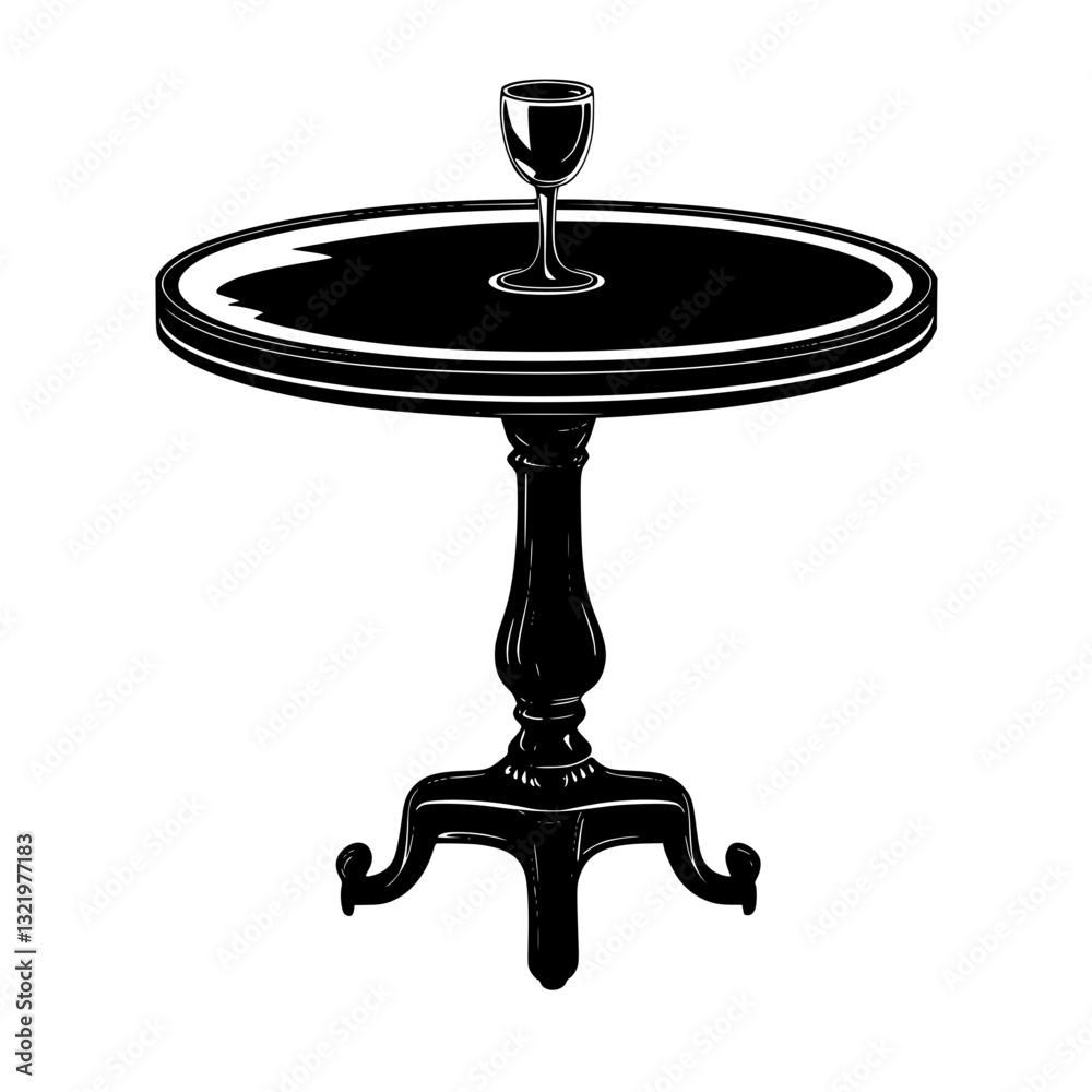 Neoclassical Coffee table, furniture vector, furniture design Neoclassical Coffee table, furniture vector, furniture design