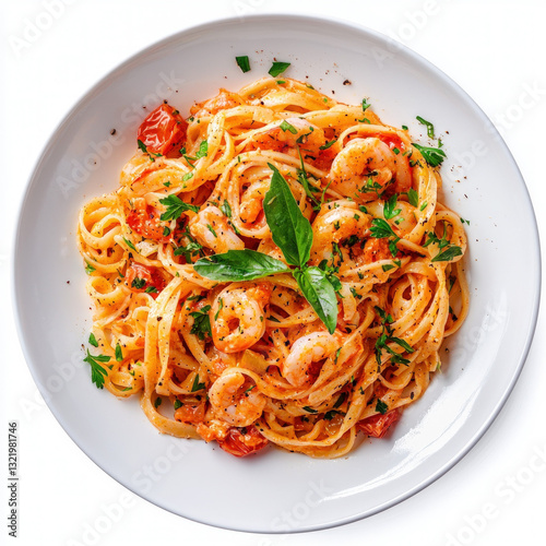 italian dish isolated