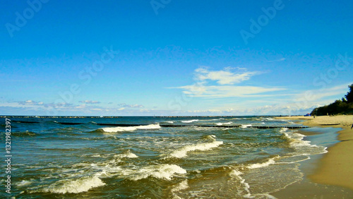 Obraz na płótnie Der Strand der Sonneninsel Usedom w salonie