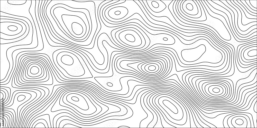 Abstract white contour wave lines topographic background, lines map seamless pattern, modern wallpaper texture and realistic design used for banner and posters, mountain relief geographic pattern. Abstract white contour wave lines topographic background, lines map seamless pattern, modern wallpaper texture and realistic design used for banner and posters, mountain relief geographic pattern.