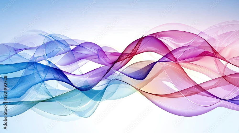 A serene abstract background with soft pink and purple waves, perfect for calming designs. A serene abstract background with soft pink and purple waves, perfect for calming designs.