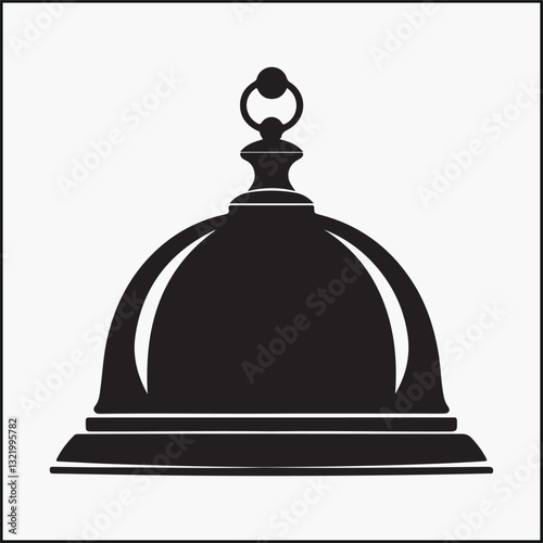 service bell icon, bell