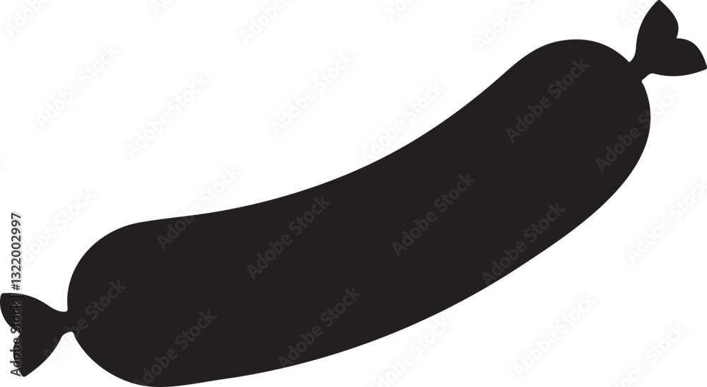 Sausage Vector Illustration Style Sausage Vector Illustration Style