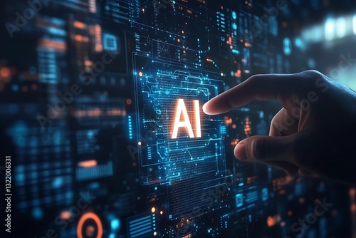 Advanced Interactive AI Interface for Data Analysis and Innovation