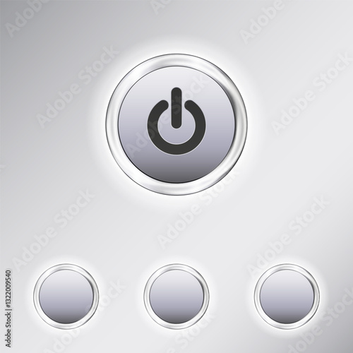 toggle switch on and off button