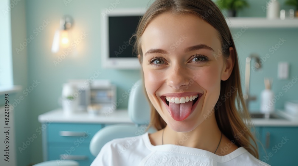 Bright smiles and cheerful moments at a stunning dental office filled with modern designs and warm colors capturing the essence of oral care and happy visits Bright smiles and cheerful moments at a stunning dental office filled with modern designs and warm colors capturing the essence of oral care and happy visits