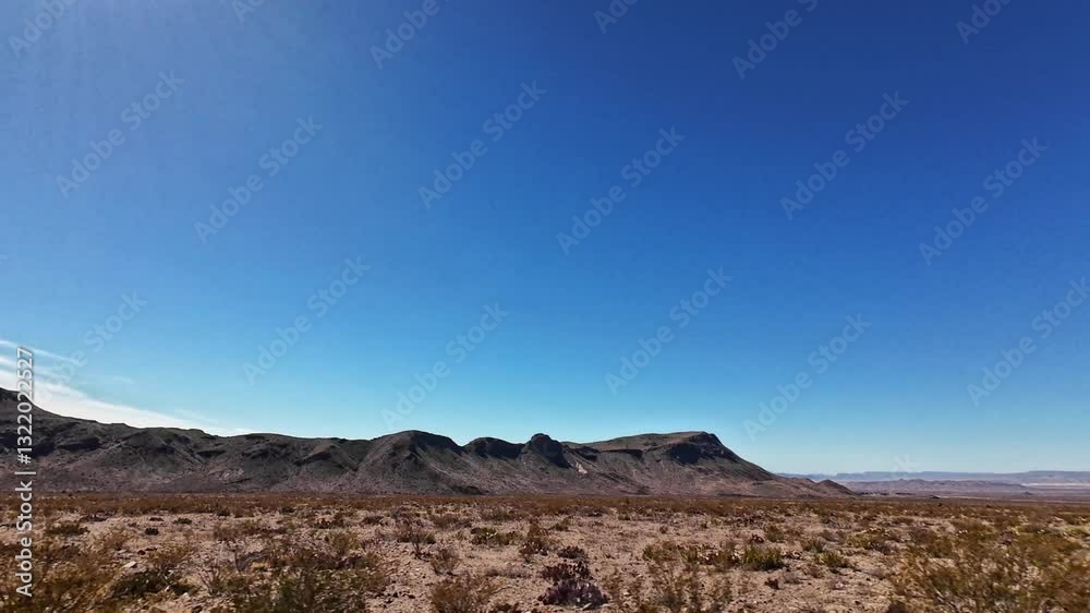 A scenic drive through Big Bend National Park in the Chihuahuan desert of west Texas. A scenic drive through Big Bend National Park in the Chihuahuan desert of west Texas.