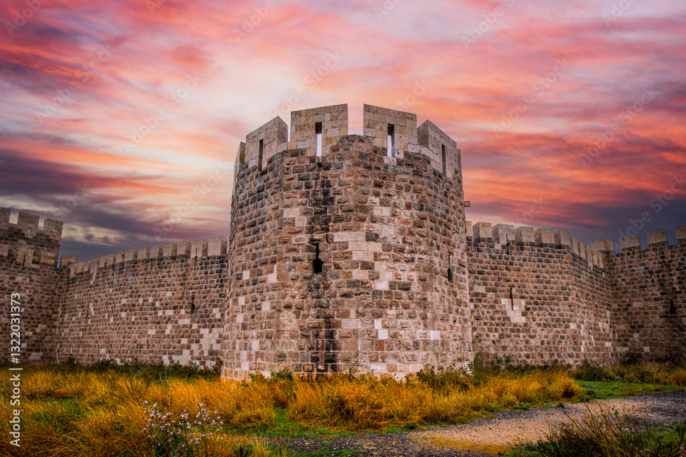 The Payas Castle view in Hatay Province of Turkey