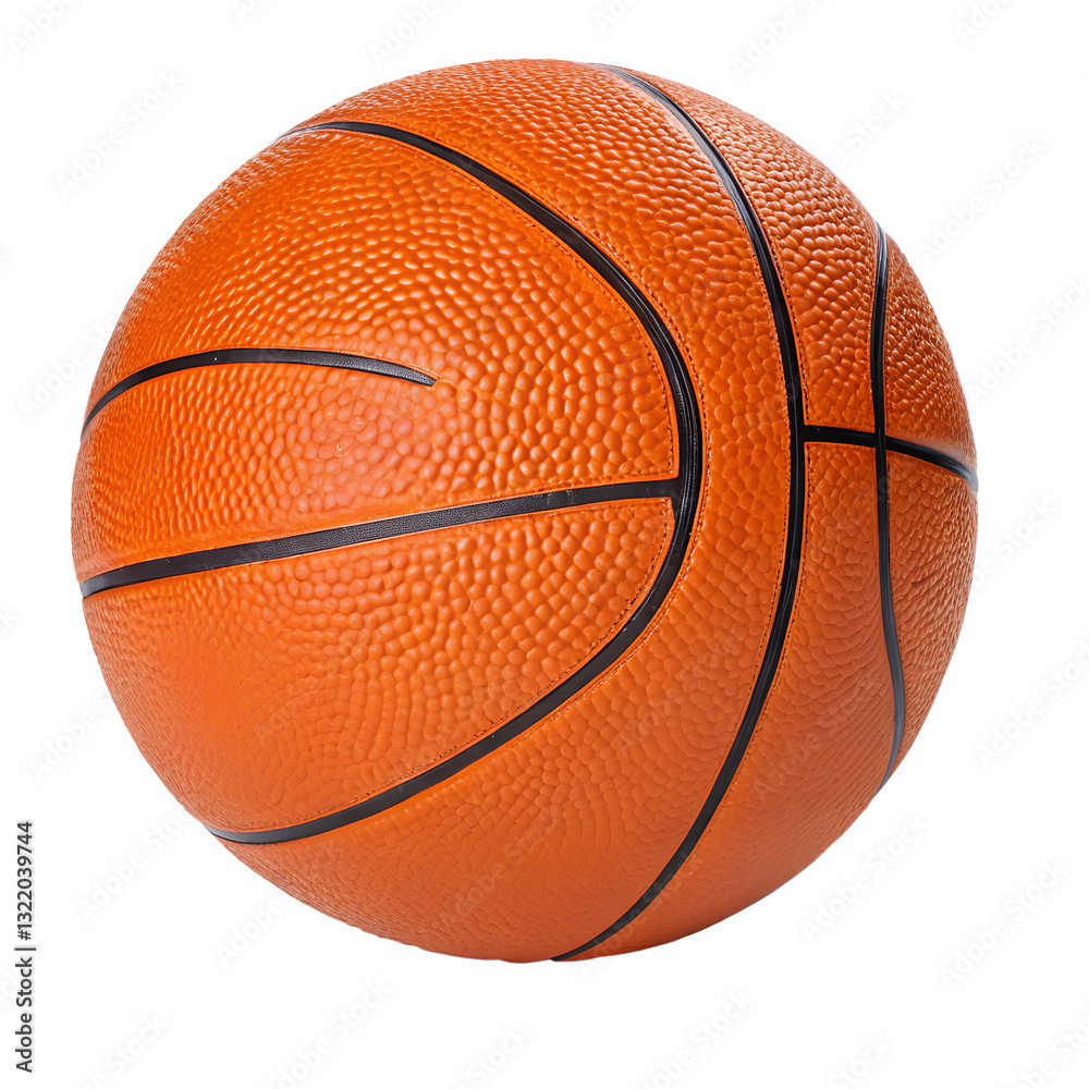Fototapeta premium Basketball Isolated on Transparent Background