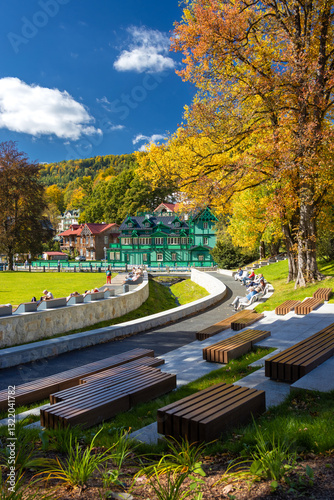 Krynica jesienią.