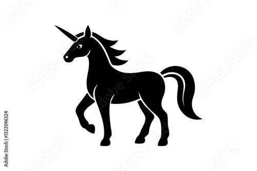 horse silhouette vector