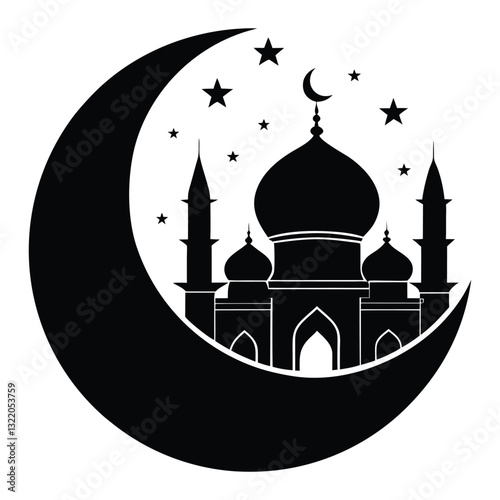 Sacred Serenity: Islamic Architecture Within the Moon