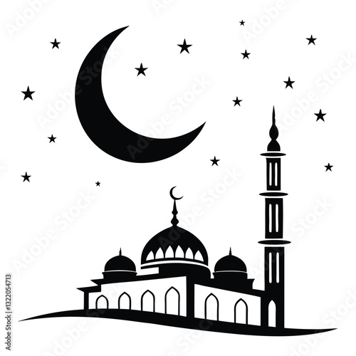 Sacred Serenity: Islamic Architecture Within the Moon