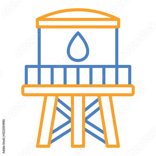 Water Tower Icon