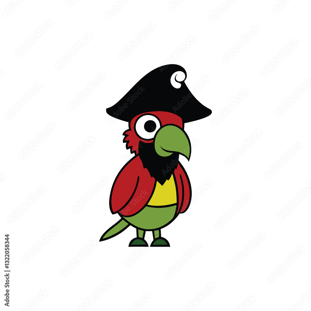 Fototapeta premium mascot logo icon vector on white background