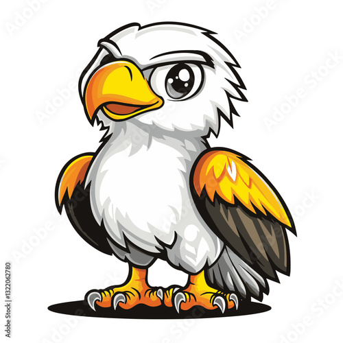 Eagle Cartoon illustration 