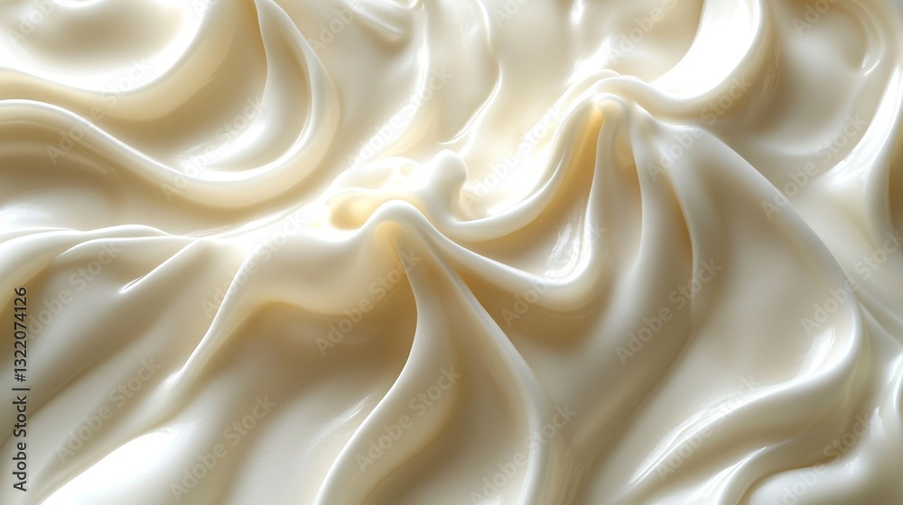 Smooth and Creamy Milk Wave Background for Elegant Designs Smooth and Creamy Milk Wave Background for Elegant Designs