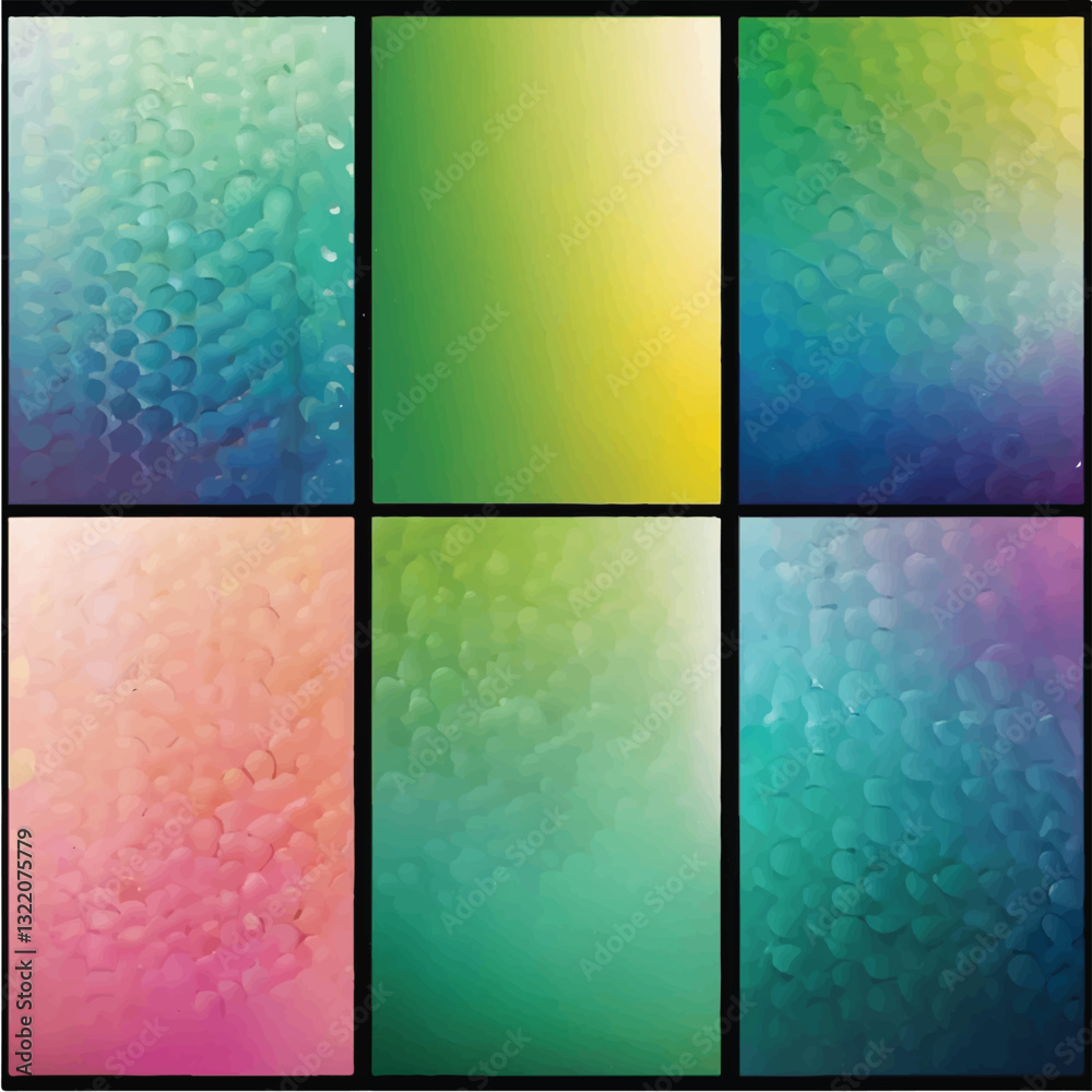 Obraz premium set of abstract backgrounds