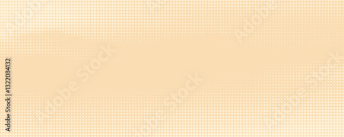 Abstract dots halftone brown color pattern gradient texture background.