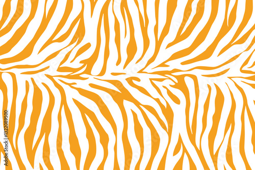 Tiger skin texture vector illustration